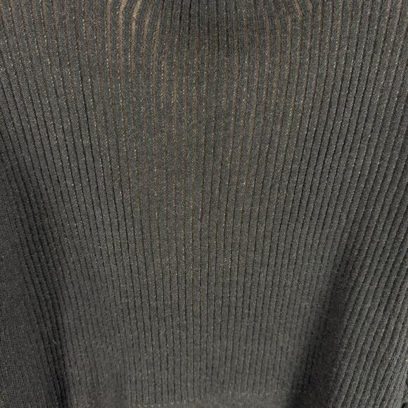 Varley Brown Hagen Ribbed Knit Long Sleeve Cropped Pullover Sweater Size XL - Picture 3 of 6